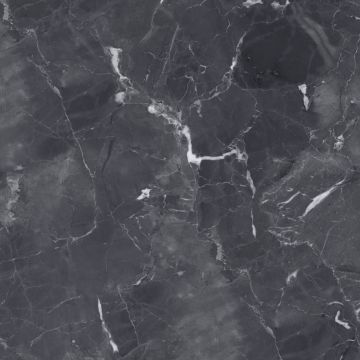 Gresie portelanata rectificata Black Marble 58 x 58 lucioasa