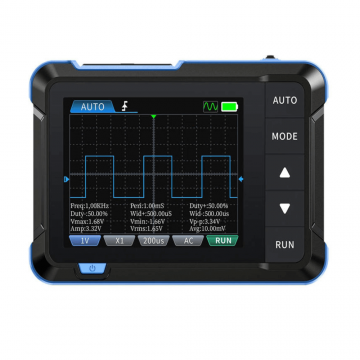 Osciloscop digital cu generator de semnal, 1 canal, 5MS s, Fnirsi DSO153