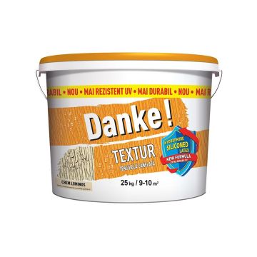 Deutek Tencuiala Danke Textur 25 KG Crem Luminos