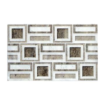 Faianta decorativa Cantabria Square (1133 HL)  25 x 40