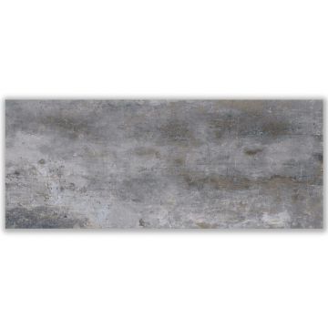 Faianta rectificata Fossil Dark Grey 30 x 75 lucioasa