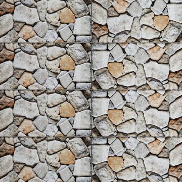 Gresie exterior / interior antiderapanta Datca  30 x 60 cm  mata  portelanata  tip piatra