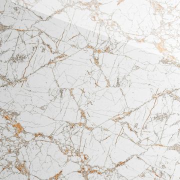 Gresie exterior / interior portelanata Fiesta White  59 5 x 119 5 cm  lucioasa  rectificata  tip marmura