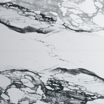 Gresie exterior / interior portelanata Renoir White  60 x 120 cm  lucioasa  rectificata  tip marmura