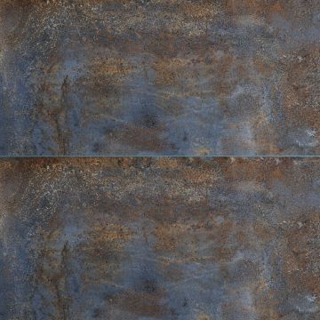 Gresie exterior / interior portelanata Saturn Blue  59 5 x 119 5 cm  lucioasa  rectificata  aspect ciment