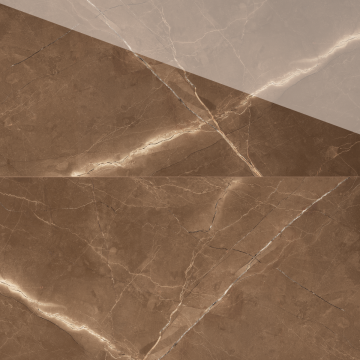 Gresie portelanata rectificata Marinace Brown  60X120  lucioasa