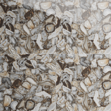 Gresie portelanata rectificata Oyster Green  60X60  lucioasa