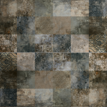 Gresie portelanata rectificata Underground Decor Brown  60X120  mata