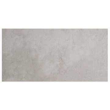 Gresie exterior / interior antiderapanta Augustine (Bologna) White  59 5 x 119 cm  mata  portelanata  rectificata  aspect ciment