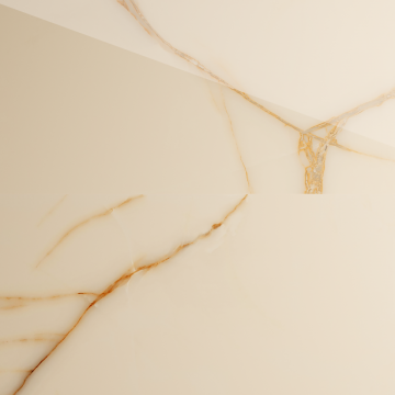 Gresie exterior / interior portelanata Onyx Beige  59 5 x 119 5 cm  lucioasa  rectificata  tip marmura