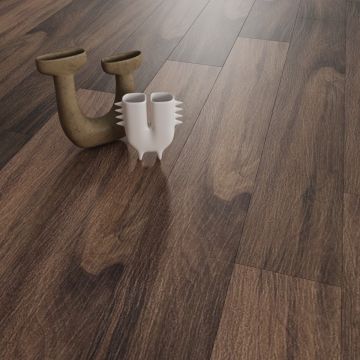 Parchet laminat Elegance Noyer Walnut  8 mm  clasa 32  AC4  maro inchis