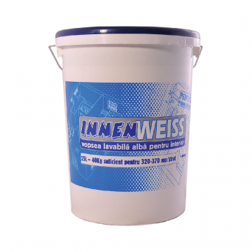 Vopsea superlavabila pentru interior Innenweiss 25 L