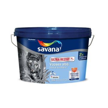 Vopsea superlavabila pentru pentru interior Savana Teflon pentru baie/bucatarie 8.5 L