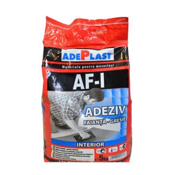 Adeziv gresie si faianta Adeplast AFI pentru interior 5 kg