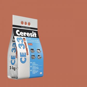 Chit de rosturi gresie si faianta Ceresit CE 33 Clinker  5 Kg