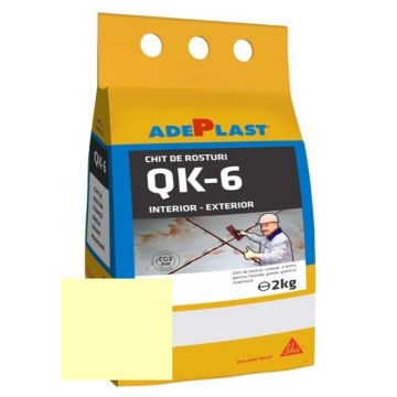 Chit de rosturi gresie si faianta Adeplast Quarz cream  2 Kg