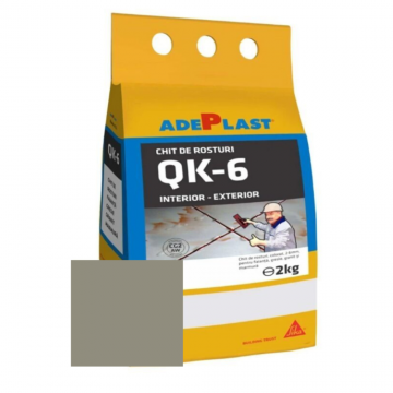Chit de rosturi gresie si faianta Adeplast Quarz gri deschis  2 Kg