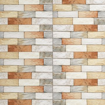 Gresie exterior / interior antiderapanta New Brick Stone  30 x 60 cm  mata  portelanata  tip piatra