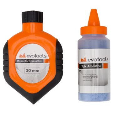 Dispozitiv De Trasat Linii Cu Fir Si Rezerva 30 m; Evotools 628095