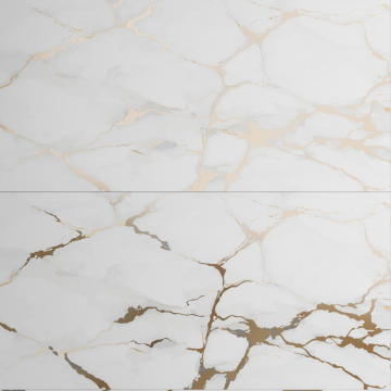 Gresie portelanata rectificata Lotus Gold Carving  60X120  mata
