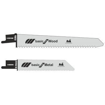 Panza Fierastrau Sabie Lemn/Metal 2 buc