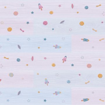 Parchet laminat VarioClic Kids Cosmos 8 mm clasa 32 AC4 multicolor