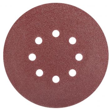 x5 Disc abraziv prindere arici cu gauri 210 mm; granulatie: 40; gauri: 6