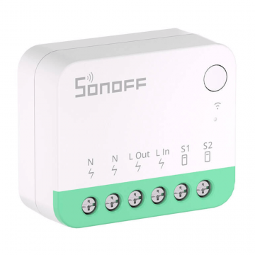 Comutator inteligent compatibil Matter, WiFi 2.4GHz, Sonoff MINIR4M