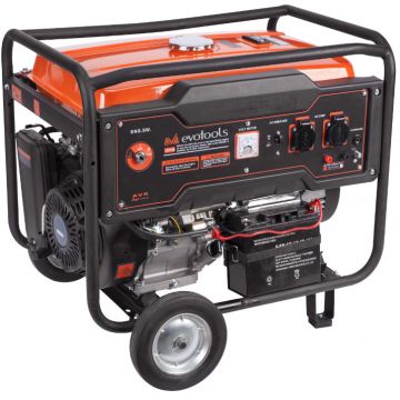 Generator curent 5500 W, 10.7cp 4 timpi GG 5500A Evotools 679006