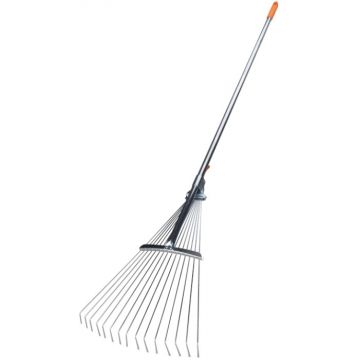 Grebla Dinti Flexibili Reglabili 1.5 m, Cu Coada Metalica 1120 Evotools 680889