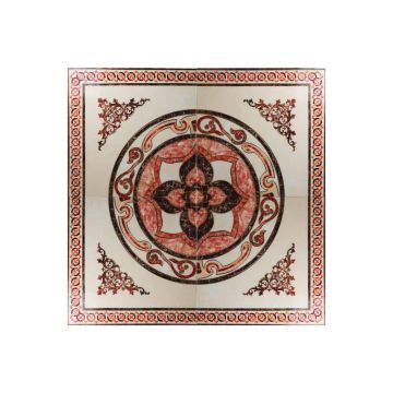 Gresie decor Baroque 171  120X120 (4 placi 60x60)  lucioasa