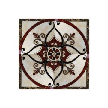Gresie decor Baroque 301  120X120 (4 placi 60x60)  lucioasa