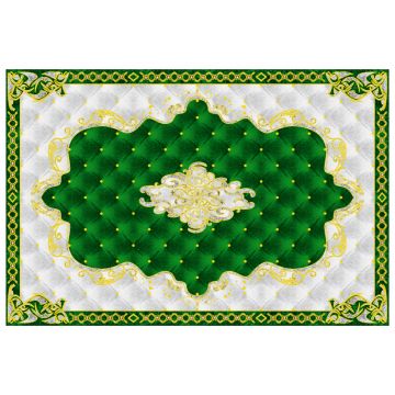 Gresie decor Baroque 493-3 Green 120 x 180 (6 placi 60x60)