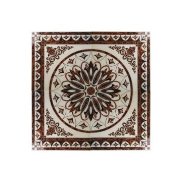 Gresie decor Baroque WA0002  120X120 (4 placi 60x60)  lucioasa