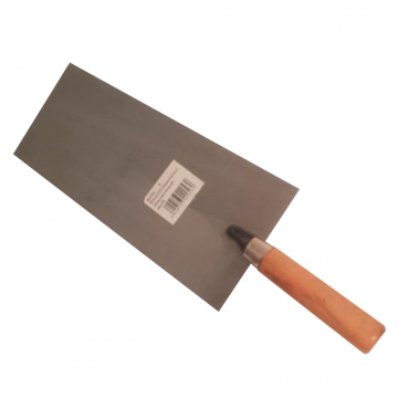Mistrie trapezoidala, otel & lemn, crem, 200 mm Mistrie trapezoidala, otel & lemn, crem, 200 mm