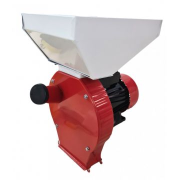 Moara electrica pentru cereale 3.9 kW, cuva mare 3000rpm, 4 site, 10l, ELEFANT 350E