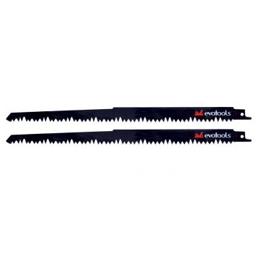 Panza Fierastrau Sabie Pentru Lemn 2 buc 300x19x1.5 mm Evotools 681871