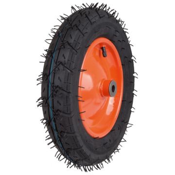 Roata Roaba Pneumatica Cu Janta Metalica Si Tep 3.50-8, 102 mm, Evotools 674833