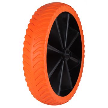 Roata Roaba Poliuretan Slim Cu Janta Plastic 4.00/1.00-12; 103 mm, Evotools 674923
