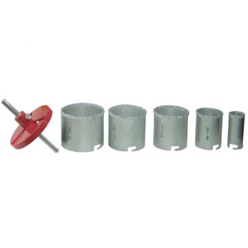 Set Freze Carbura Tungsten Beton 33-53-67-73-83 mm; Evotools 640044
