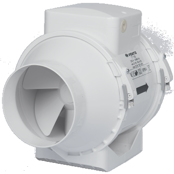 Ventilator inline gama VK01 pentru aport sau evacuare aer