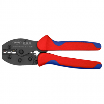 Cleste sertizare papuci izolati, cu fisa si cap-la-cap, 0.5 - 6.0 mm ² Knipex PreciForce 97 52 36