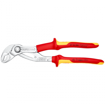 Cleste VDE cu autoblocare pentru instalatori, 250mm, Knipex Cobra 87 26 250