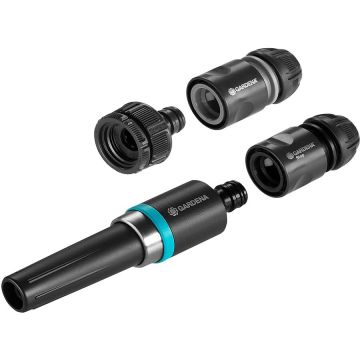 EcoLine basic equipment, including cleaning nozzle (black/turquoise, 5 pieces)
