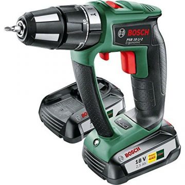 Masina de gaurit si insurubat PSB 18 LI-2 Ergonomic 18V 2.5Ah 1400rpm
