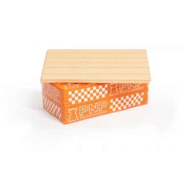 Polistiren extrudat Penoplex, suprafata gofrata, muchie in falt, 50 x 1185 x 585 mm