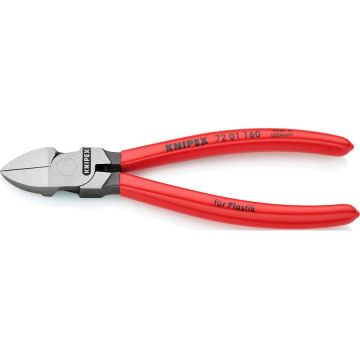 side cutters 72 01 160, for plastic, cutting pliers (red, length 160mm)