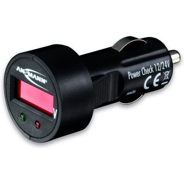 test device Power Check 12/24V, measuring device (black)