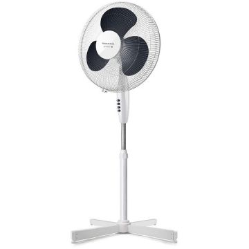 Ventilator cu Picior Ponent 16C 3 viteze 40W White Blue