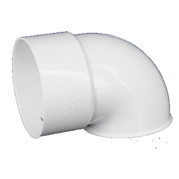 Cot evacuare burlan PVC Regenau, 100 mm, alb